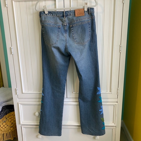 Vintage flower pants. - Picture 2 of 3